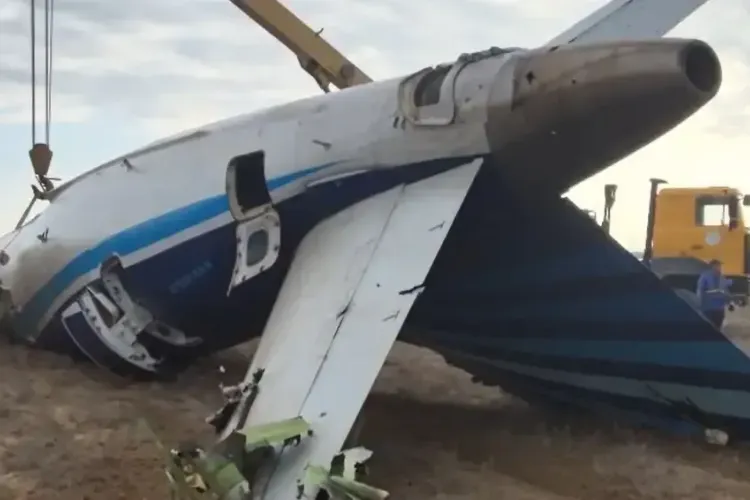 Avion de pasageri prăbușit în Kazahstan (sursa: inform.kz)