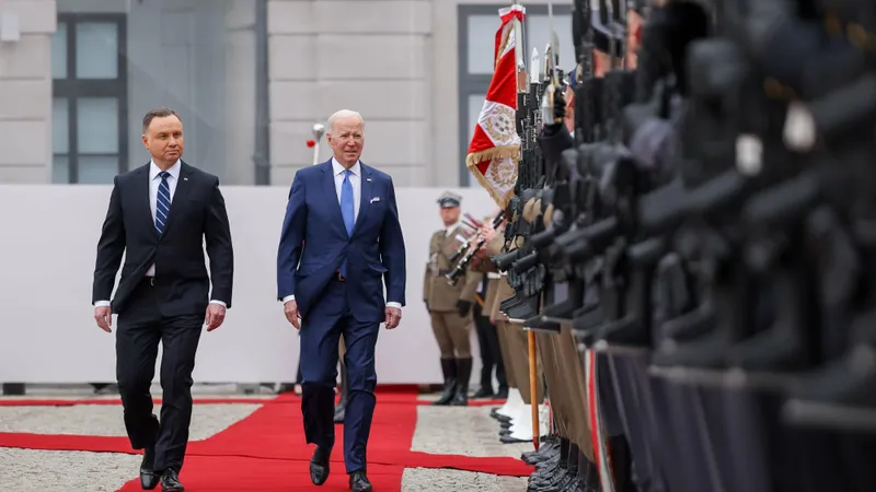 Biden, sincer: Putin, nu la putere (sursa: Facebook/Andrzej Duda)