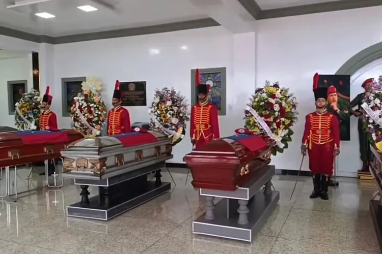 Doliu național în Venezuela pentru „tinerii martiri” (sursa: YouTube/Fuerza Armada Nacional Bolivariana FANB)