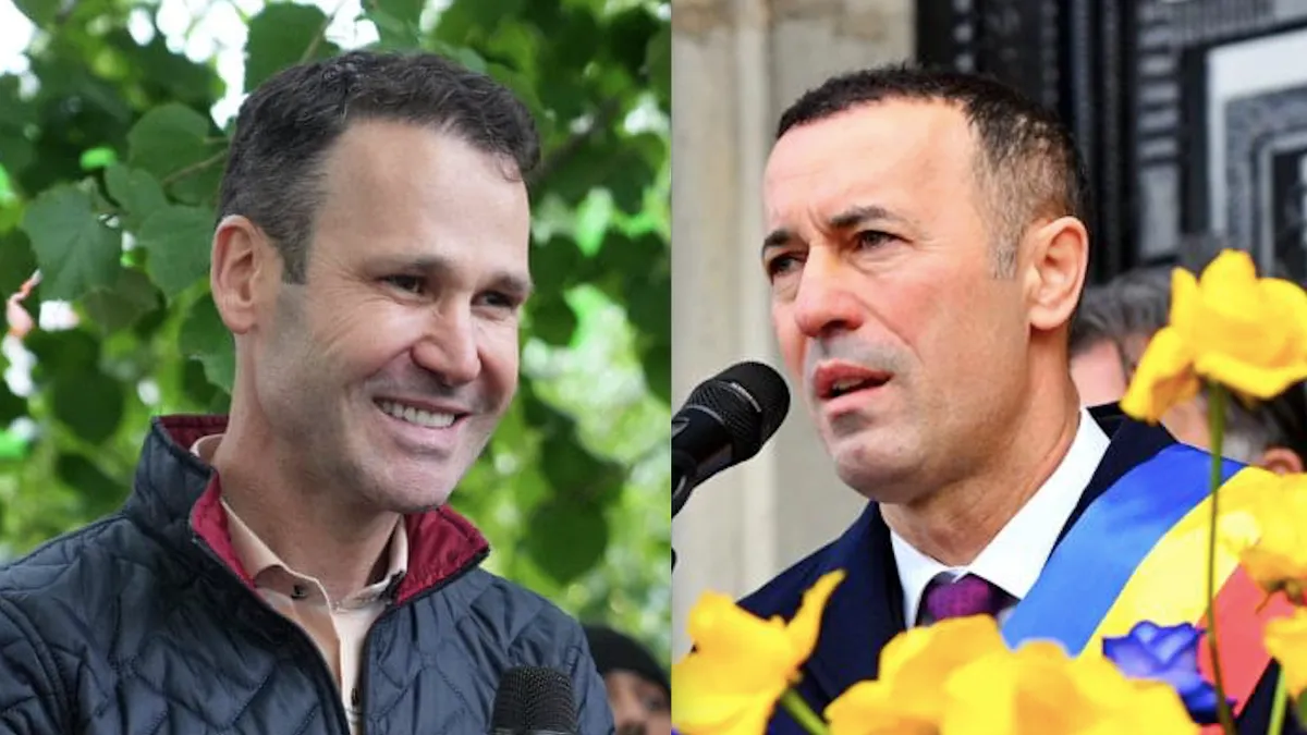 Liberalul Dumitrescu și pesedistul Negoiță, asociați în afaceri cu același paravan care a făcut denunț la DNA (sursa: Facebook/Robert Negoita, Iulian Dumitrescu)