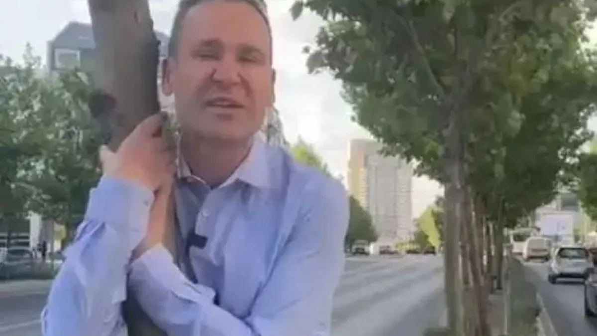 Robert Negoiță, pozitiv la testul pentru cocaină, pe care singur și l-a făcut Foto: Captură videoi