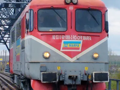 Moment istoric: prima locomotivă cu ecartament european a trecut Prutul Foto: Facebook CFR Infrastructura