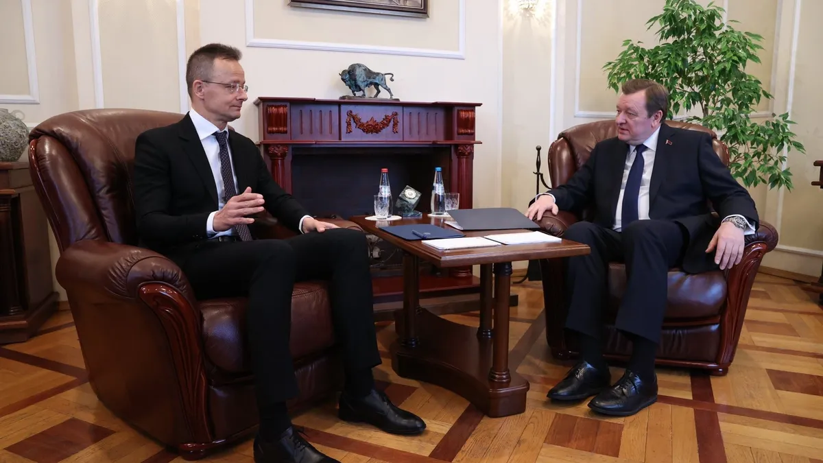 Ministrul ungar de Externe, în vizită la aliatul lui Putin Foto: Twitter