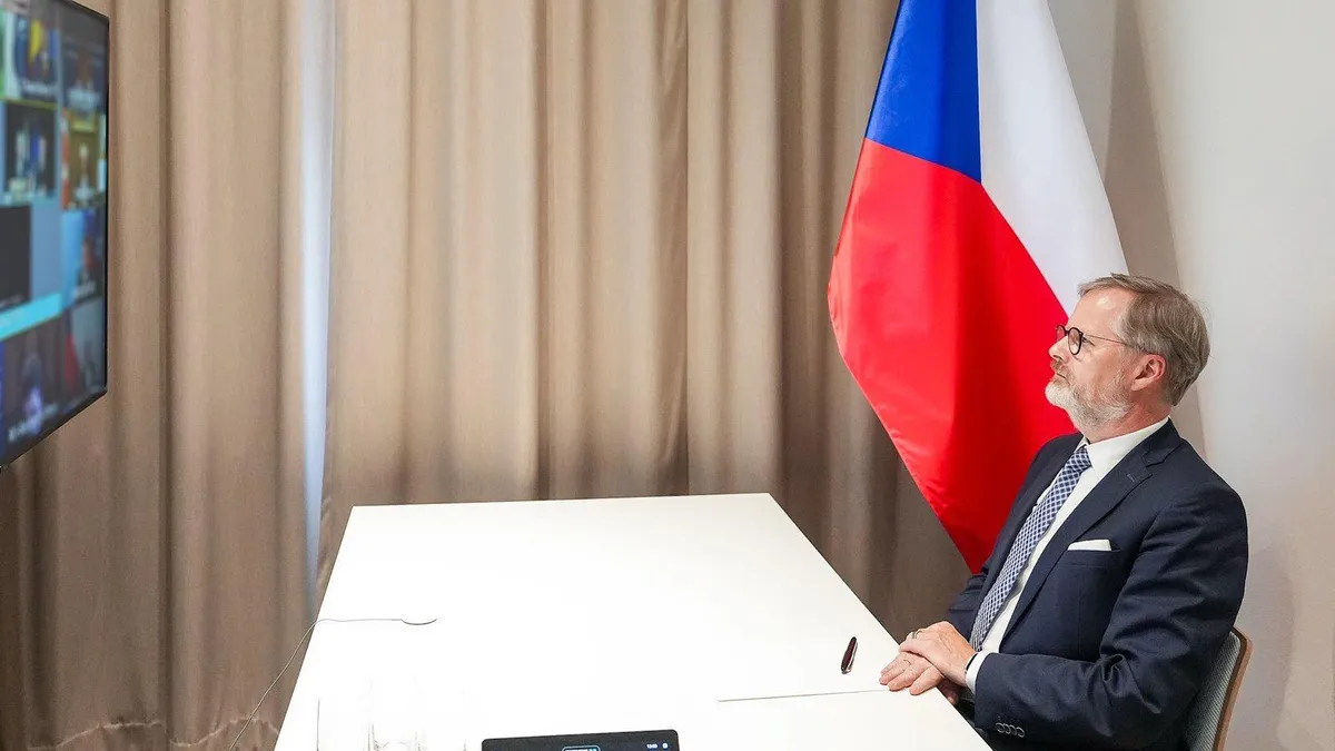 Cehia refuză planul american pentru Ucraina (sursa: Facebook/Petr Fiala)