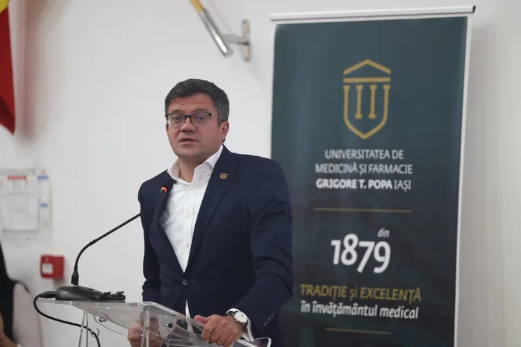 Președintele CJ Iași, Costel Alexe (PNL) susține că sunt lavoare la spitalul de copii Iași Foto: Facebook Costel Alexe