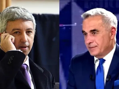 Delir Dan Diaconescu la postul lui Sebastian Ghiță, RTV: Călin Georgescu va câștiga ca Nelson Mandela Grupaj foto: Romania TV
