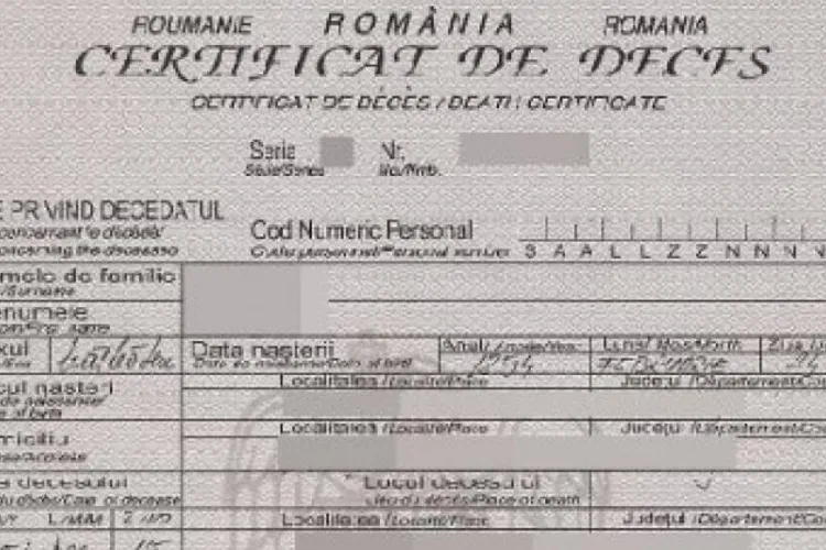 Medicii ar fi întocmit parţial certificate constatatoare a decesului Foto: Servicii funerare