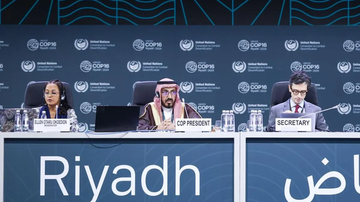 COP16, negocierile s-au încheiat fără consens (sursa: Facebook/Cop16Riyadh)