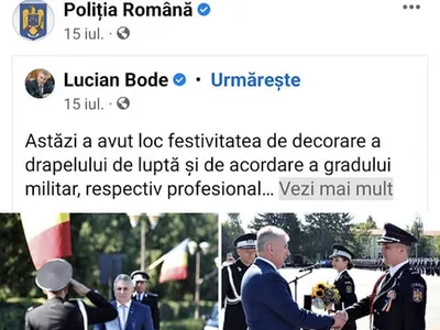 Godină: ministrul Bode, "pupat în cwr" (sursa: Facebook/Marian Godina)