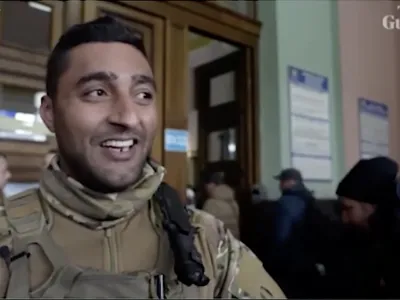 Fiul unei deputate britanice, combatant în Ucraina (sursa: The Guardian)