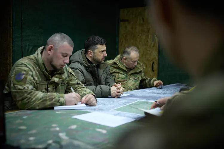 Ucraina trimite experți anti-dronă în Orientul Mijlociu (sursa: Facebook/Volodimir Zelenski)