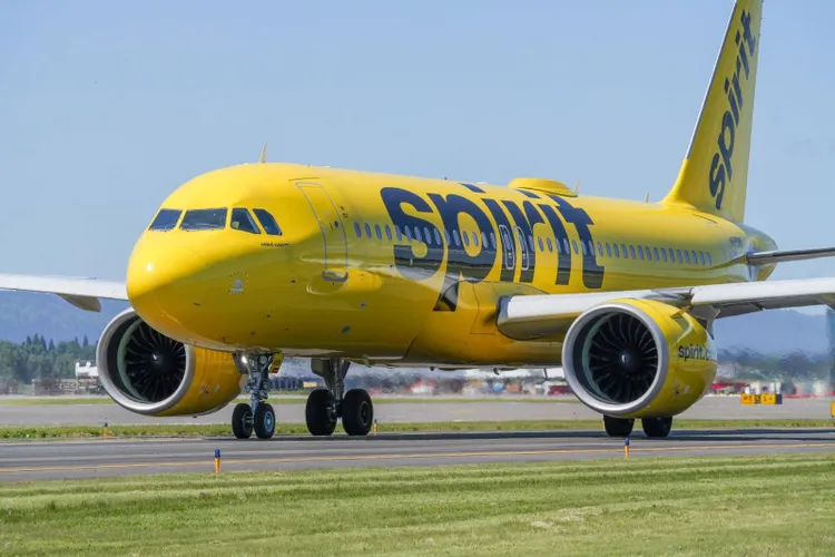 Un avion american, atacat lângă Haiti (sursa: Facebook/Spirit Airlines)