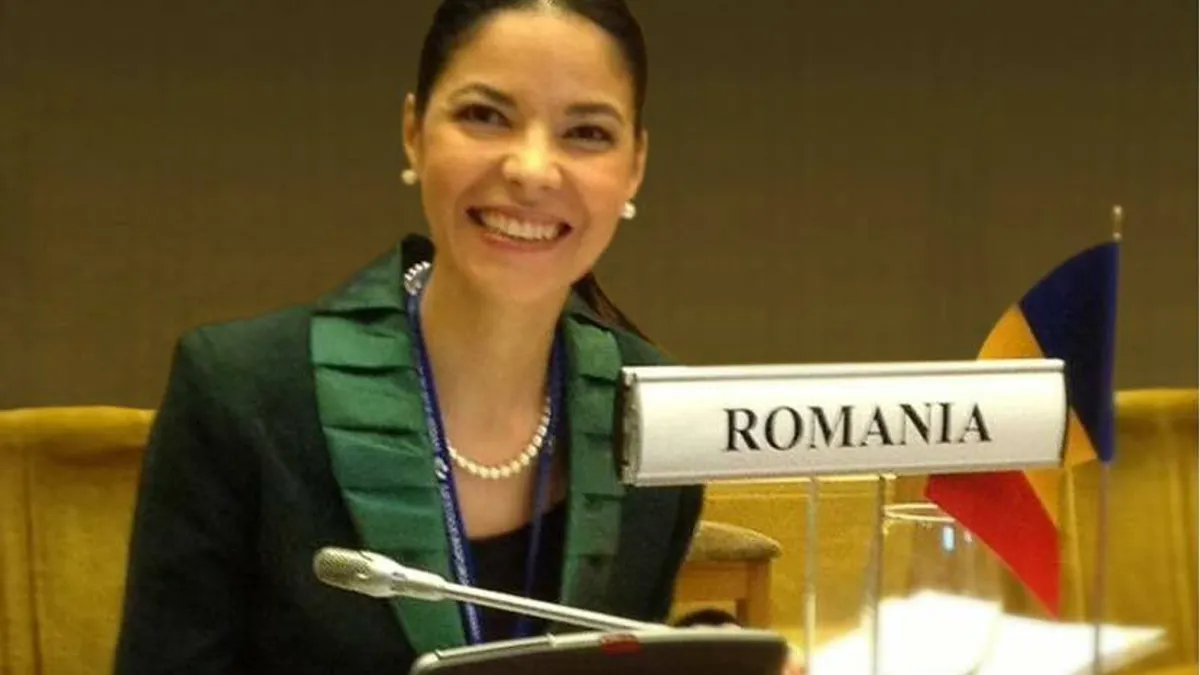 Ana Birchall, angajată la Nuclearelectrica Foto: Facebook Ana Birchall