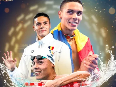 David Popovici, cel mai bun înotător european (sursa: Facebook/European Aquatics)