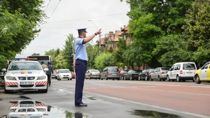 Punctul de amendă, înghețat la nivelul din 2017 Foto: Poliția română