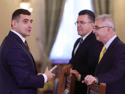 Fanii lui Simion speră să ajungă la putere prin alegeri anticipate Foto: Inquam/Octav Ganea