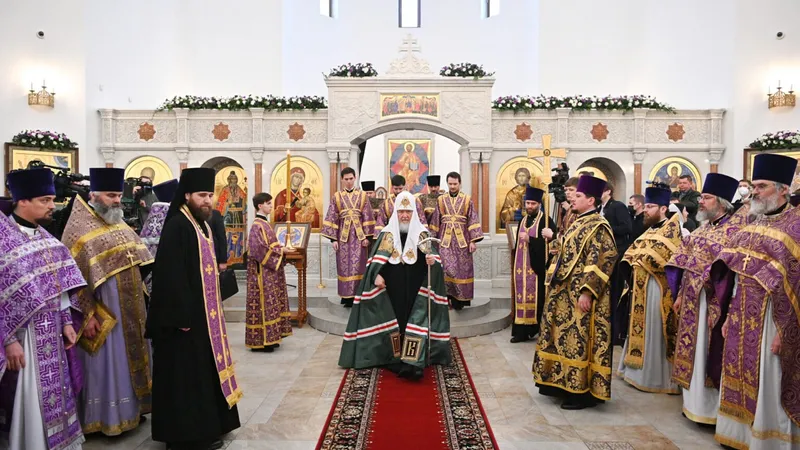 Patriarhul Chiril al Moscovei: Rusia nu a atacat niciodată pe nimeni, doar și-a apărat granițele Foto: Orthodox Times