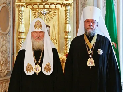 Patriarhul Chiril își felicită agentul din Basarabia, pe mitropolitul Vladimir