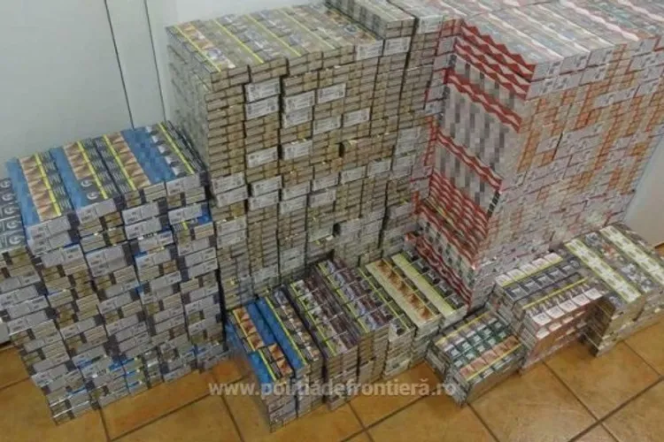 Test de contrabandă: transporturi fără țigări (sursa: Poliția de Frontieră)