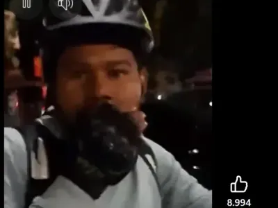 Agresorul livratorului din Bangladesh, arestat preventiv (sursa: Facebook/Marian Godină)