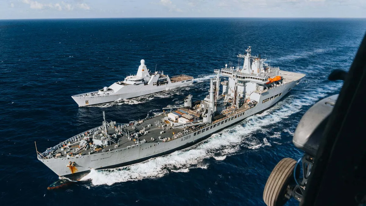 Marea Britanie interzice navelor sub pavilion rusesc să mai ancoreze Foto: Royal Navy