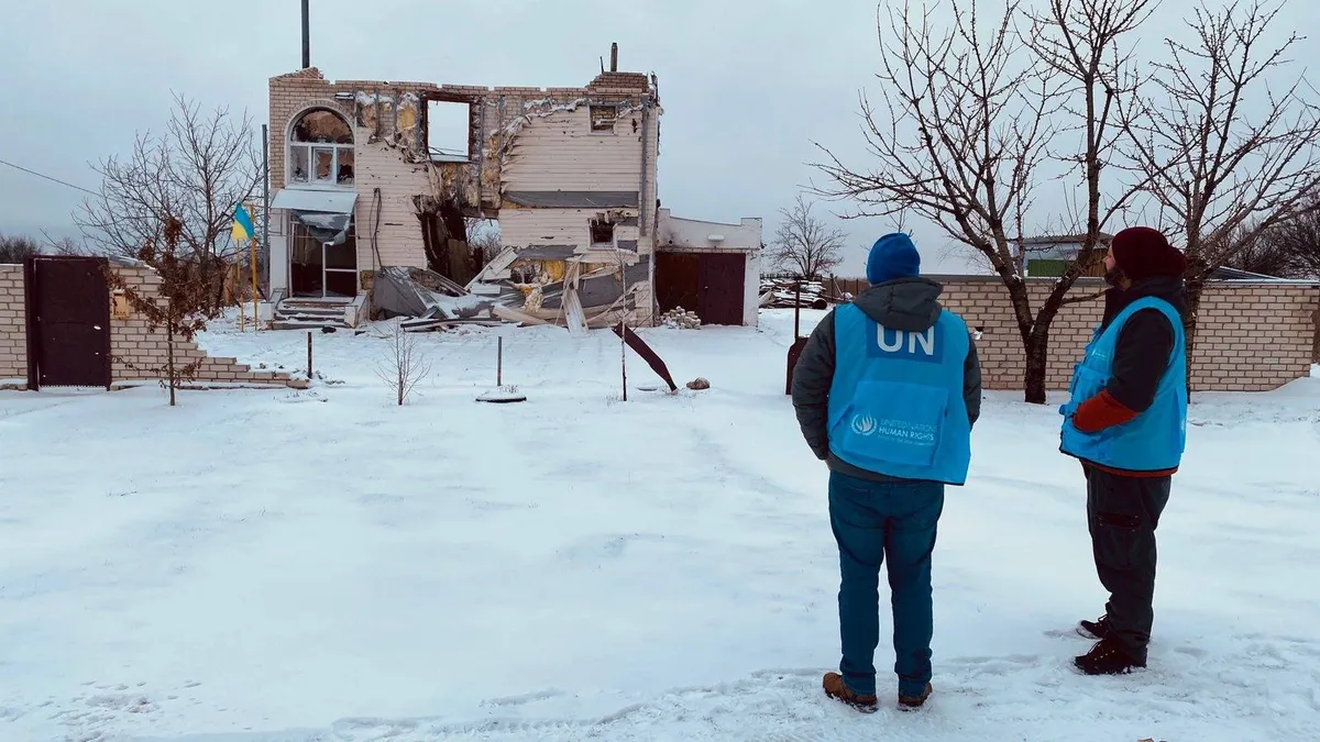 ONU denunță execuțiile soldaților ucraineni capturați (sursa: Facebook/Моніторингова місія ООН з прав людини / UN Human Rights Monitoring Mission)