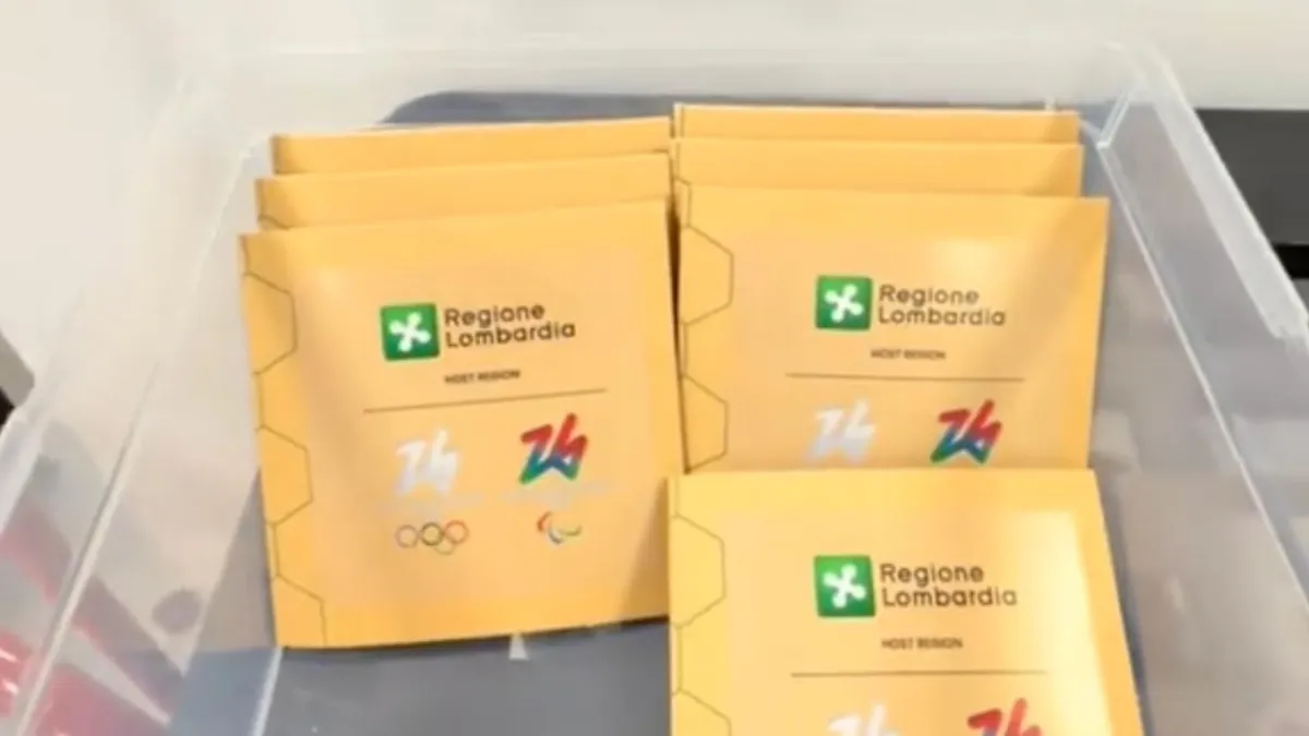 Noi stocuri de prezervative pentru sportivi, la Jocurile Olimpice (sursa: TikTok/Olivia Smart)