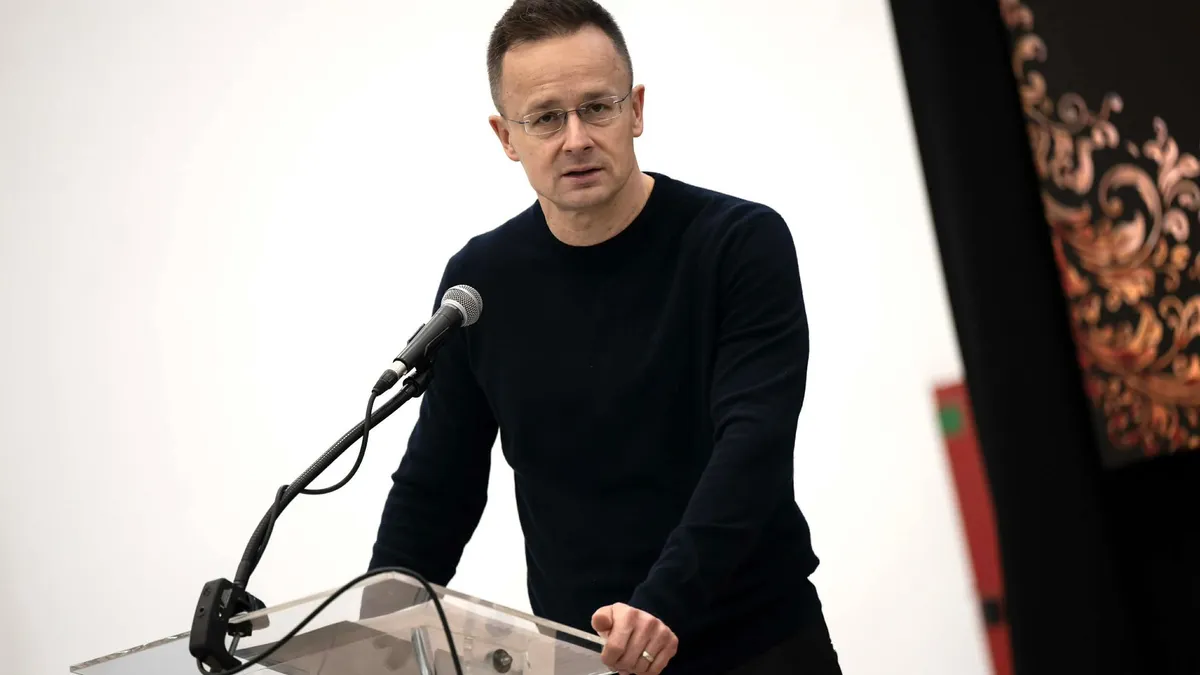 Sancțiuni UE împotriva Rusiei, blocate de Ungaria (sursa: Facebook/Szijjártó Péter)