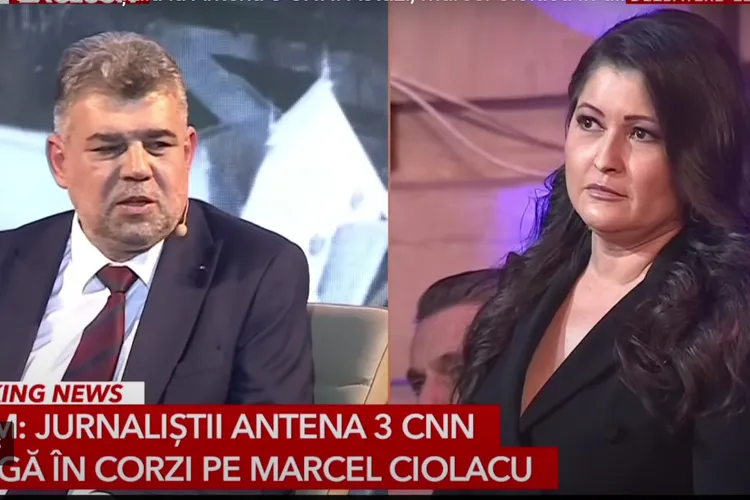 Trei întrebări care nu i s-au pus lui Ciolacu la Antena 3 Foto: Captură video