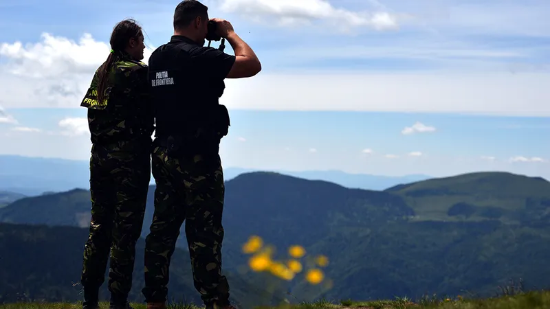 România securizează frontiera cu Serbia Foto: Facebook