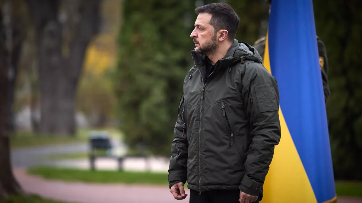 Zelenski nu comentează ridicarea restricțiilor SUA (sursa: Facebook/Volodimir Zelenski)