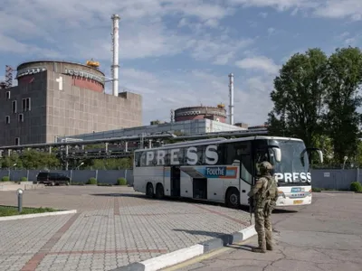 Noi explozii lângă centrala nucleară Zaporojie (sursa: Facebook/Energoatom)