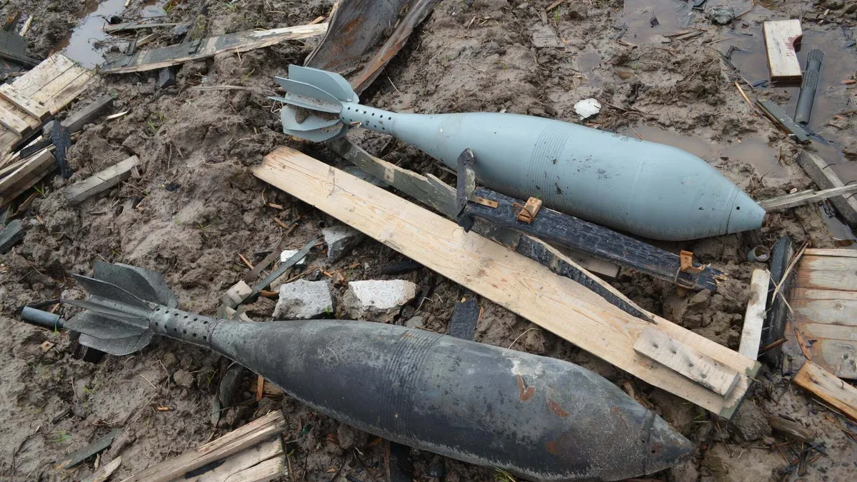 Două regiuni din Rusia atacate cu mortiere (sursa: Facebook/ДСНС України)