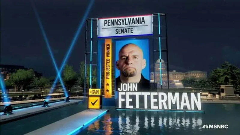 Fetterman îl învinge pe republicanul Mehmet Oz Foto: Twitter