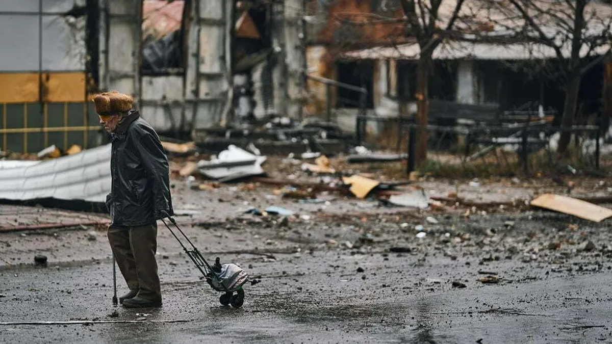 Multe rachete rusești peste orașe ucrainene (sursa: Facebook/Volodimir Zelenski)