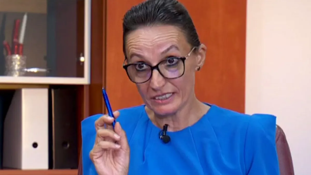 Ce CV are șefa CSM, Elena Costache, care crede că o pensie de 11.000 de lei este mică Foto: Captură Digi 24