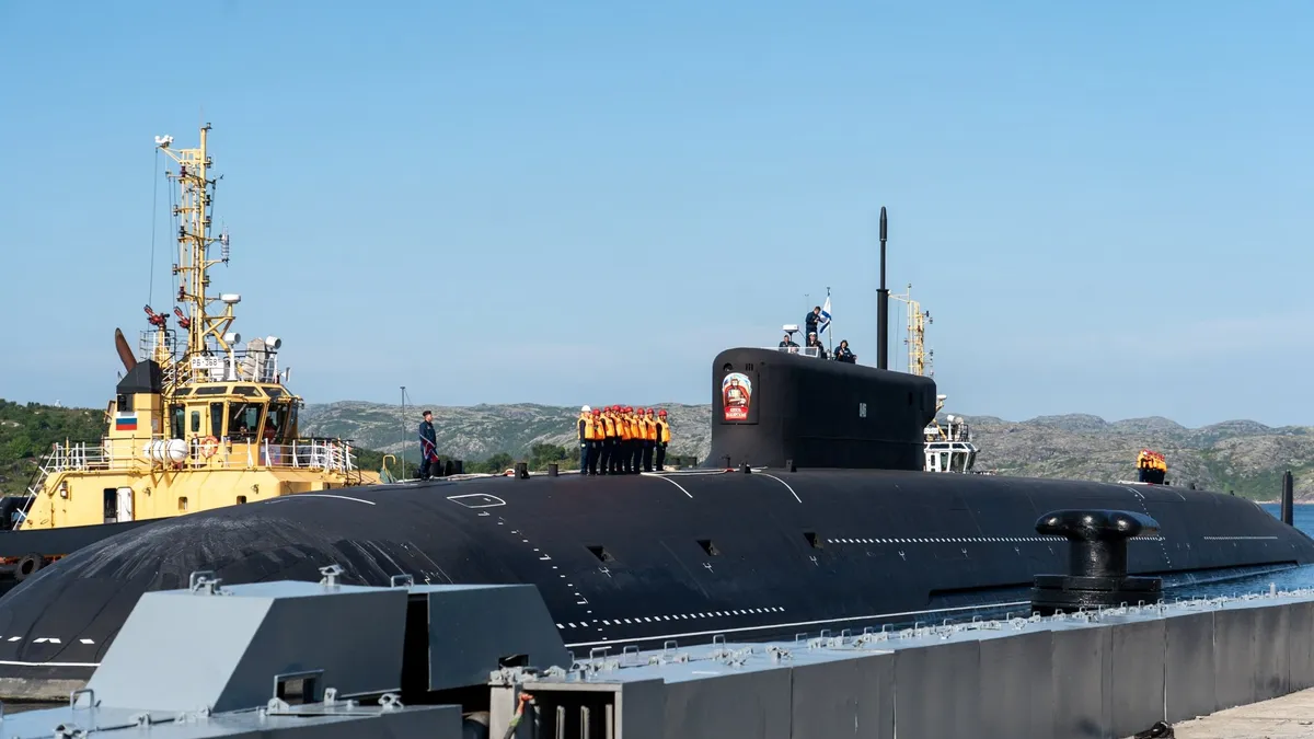 Informații ultrasecrete despre cel mai modern submarin nuclear rusesc Foto: X/Twitter