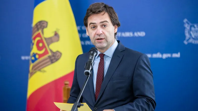 Moldova: diplomat rus, persona non grata. În imagine, ministrul Nicu Popescu (sursa: Facebook/MAEIE)