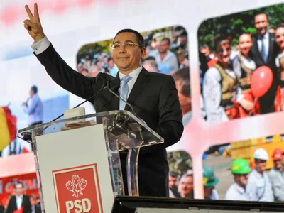 Ponta face reclamă taberei lui Georgescu Foto: Digi 24