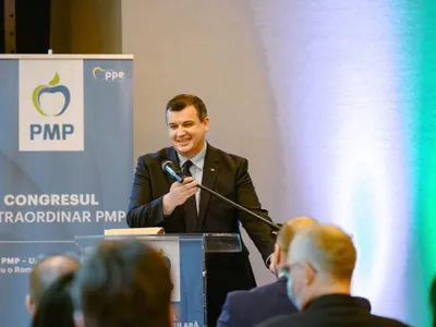 Eugen Tomac, ales președinte al PMP (sursa: Facebook/Eugen Tomac)