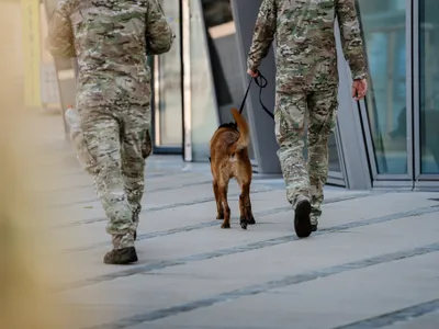 Bruxelles militarizat din cauza drogurilor (sursa: Facebook/Defensie - La Défense - Belgian Defence)