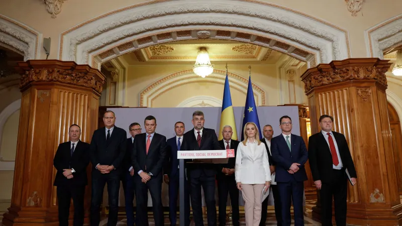 Minciună flagrantă în programul de guvernare al cabinetului Ciolacu Foto: Inquam/ George Călin