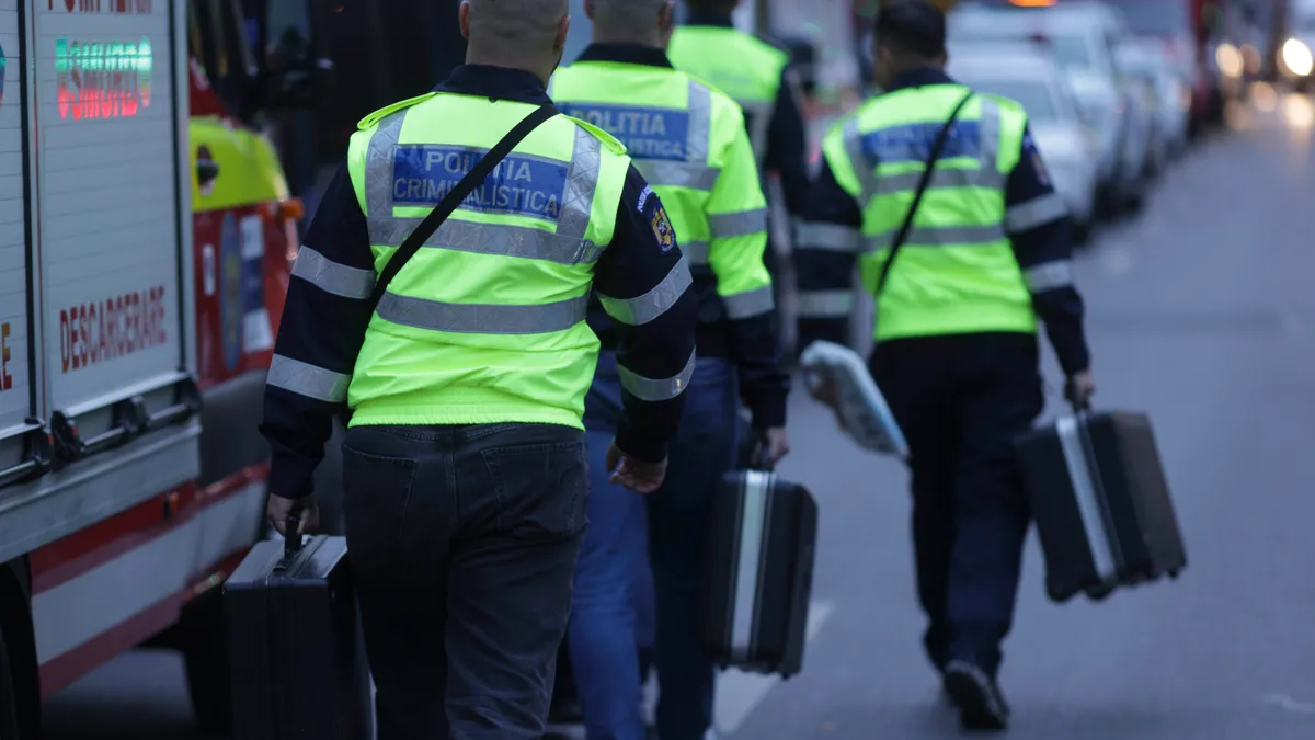 Percheziții în dosarul exploziei din Rahova (sursa: Inquam Photos/Octav Ganea)