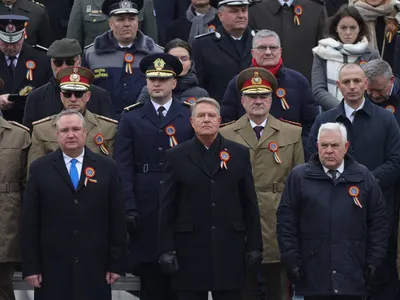 La parada militară, Ciolacu a lipsit (sursa: Inquam Photos/Octav Ganea)