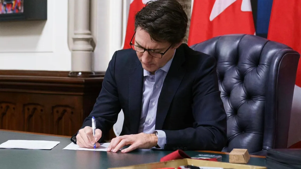 Premierul Justin Trudeau, aproape de demisie (sursa: Facebook/Justin Trudeau)