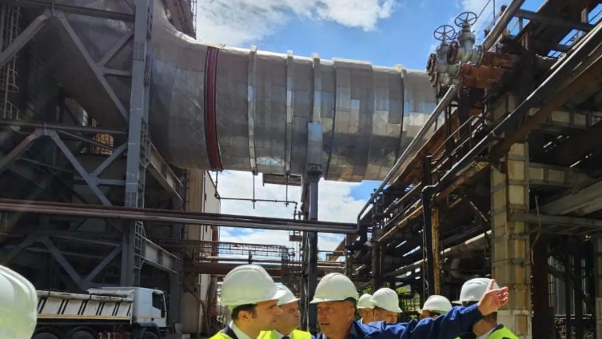 Nou grup pe cărbune la Rovinari (sursa: Facebook/Sebastian Burduja)