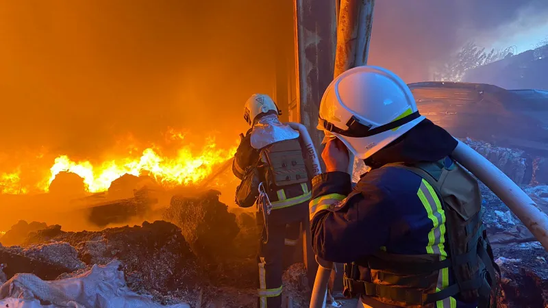 30% din infrastructura energetică ucraineană, distrusă (sursa: Facebook/ДСНС України)