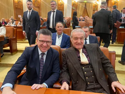 Becali se laudă cu distincția „Cel mai bogat român” Foto: facebook Mihail Neamțu