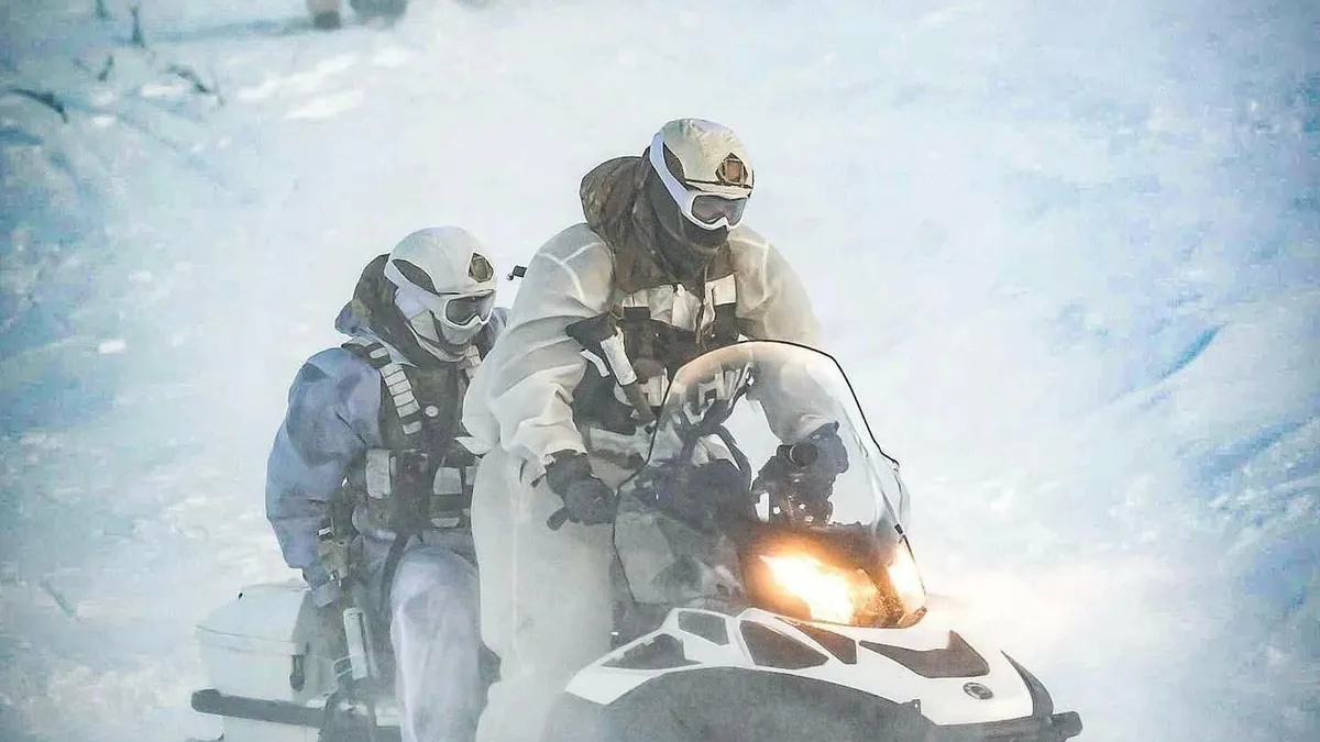 Arctica, cel mai nou teatru militar (sursa: Facebook/NATO)