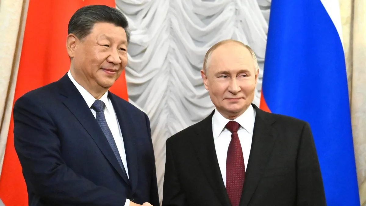 Xi Jinping participă la Parada Victoriei (sursa: kremlin.ru)